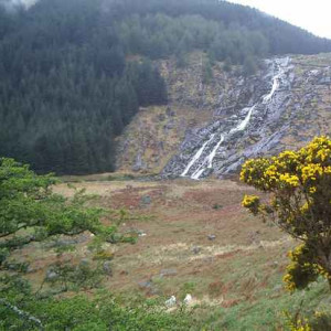 Waterfall in the Dublin Mountains